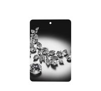 Diamond Jewelry Jewels Luxury Car Air Fresheners 6 Pcs, Funny Hanging Car Air Fresheners Cute Long Lasting Scented Mirror Hanging Decoration Ornaments Gift Interior Decor Accessories For Men Women