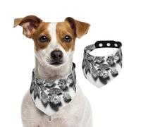 Diamond Jewelry Jewels Luxury Dog Bandanas,Summer Bandanas for Dogs Washable Adjustable Dog Triangle Scarf Bibs Cute Pet Bibs for Medium Large Dogs Puppy and Cats Large