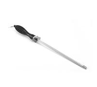 Diamond Knife Sharpener,Professional Carbon Steel Sharpening Rod,Sharpening Steel with Oval Shape and Comfortable Handle for Kitchen Chef Household and Scissors