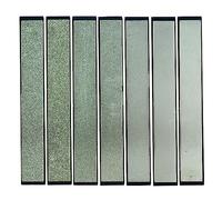 Diamond Knife Sharpening Stone Set, 7-Piece with Grits 80# 120# 400# 600# 1000# 1500# 2000# for Professional Sharpening