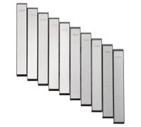 Diamond Knife Sharpening Stones Set of 10, Grit 120# to 3000#, Professional Whetstone Kit for Ruixin Sharpener and Handheld Use, Non-Slip Base, Durable Diamond Plates