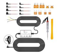 Diamond Lark Dash Cam Hardwire Kit, Converts 12V-24V to 5V Type C USB Hard Wire Kit for Dash Camera, Supports 24-Hour Parking Monitoring for Car DashCam (14.7FT)