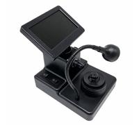 Diamond Loupe Video With Round Viewing Stage And Knurled Focus Knob For Small Object Analysis Stamp Collecting Watch Repair Suitable For Bench Work Home Studios