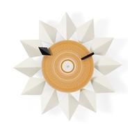 Diamond Markers Clock Wall Clock White Vitra