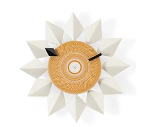 Diamond Markers Clock Wall Clock White Vitra