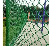 Diamond Mesh Fence, Outdoor Pet Barrier for Gardens, Ponds, and Orchards - Durable Green 1.5M Garden Fencing for Animal Protection and Safety