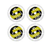 Diamond Metal Cutting Grinding Disc 75mm - 4pcs Disc Cutter for Steel Pipe Rebar Stainless Steel Plate Angle Steel for Arbor 10mm Angle Grinder SANLEETEK