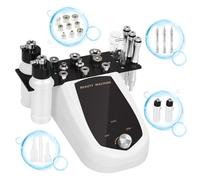 Diamond Micro-Derma-brasion Machine, 3 IN 1 Dermabrasion Facial Machine 0-68cmHg Suction Power, Professional Diamond Glow Facial Machine with Spray Kit, Home Use Facial Skin Care Equipment