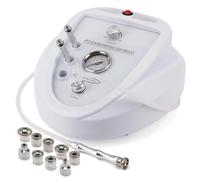 Diamond Microdermabrasion Machine Professional, 65-68cmHg Suction Power Dermabrasion Machine for Home and Beauty Salon Use with 3 Kinds of Diamond Wand and 9 Different Diamond Tips