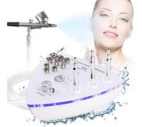 Diamond Microdermabrasion Machine with Spray Gun, HomdMarket 65-68cmHg Suction Power Professional Diamond Facial Machine Water Spray Exfoliation Dermabrasion Machine for Home Use Skin Care
