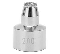 Diamond Microdermabrasion Tip, Stainless Steel Dermabrasion Tip Replacement for Blackhead Removal Face Dermabrasion Machine Accessory 200#