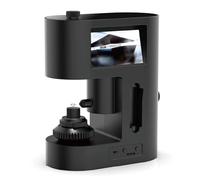 Diamond Microscope with LED Light, 30-200X Magnification, Dual Screen Display - Ideal for Diamond Testing & Textile Inspection, Accurate Diamond Inscription Viewer.