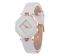 Diamond Mirror Quartz Watch Fashion Women Belt, White, 230mm, Strap