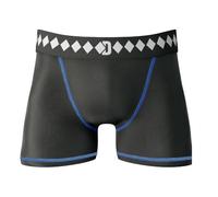 Diamond MMA Compression Shorts With Built-in Jock Strap Supporter With Athletic Cup Pocket For Sports, X-Large