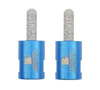 Diamond Mortar Raking Bit - BRSCHNITT for Mortar Raking Tuck Pointing Granite Marble Concrete Masonry Stone Removals Vacuum Brazed Bit with 5/8-11 Thread (5/16 Inch x 1 Inch) 2pcs/Pack