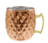 Diamond moscow copper mug