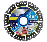 Diamond Multi-Purpose Saw Blades, 4.5" Diamond Multi-Purpose Saw Blades, Angle Grinder Tile Cutting Disc, Durable Grinder Blade for Marble Stone Concrete Steel PVC Wood (1PC)