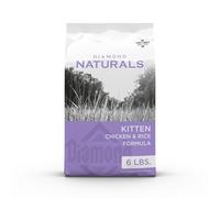 Diamond Naturals Cat Food Kitten Formula, 3KG - High-Protein Dry Cat Food with Chicken & Rice, Complete & Balanced Nutrition, Natural Ingredients for Healthy Digestion & Coat
