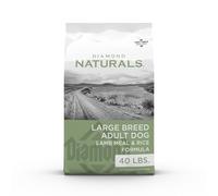 Diamond Naturals Dry Food for Adult Dogs, Large Breed 60+ Lamb and Rice Formula, 40 Pound Bag