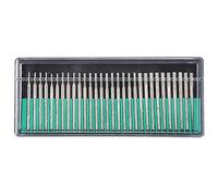 Diamond Needle Sanding Tool Set Durable Grinding Accessory for Glass Marble Rock Jewelry Shells Tiles Gems 30PCs 1mm 2mm 3mm