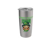 Diamond Nuggets Make This Leprechaun Smile St Patricks Day Stainless Steel Insulated Tumbler