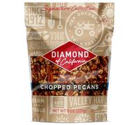 Diamond of California Signature Collection Chopped Pecans for Wholesome Snacking or Topping Your Favorite Dishes, 8 oz.