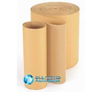 Diamond Packaging Diamond Corrugated 750mm x 25m, Brown