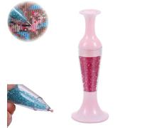 Diamond Pain-ting Pens, Diamond Art Pen Flower Pot Shaped Point Drill Pen Nail Point Pen Diamond Dotting Tool, Automatic Dispensing Painting Pen, Bead Dispenser Pen for Nail Art Crafts Making