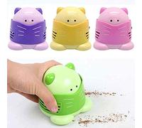 Diamond Painting Accessories Cross Stitch Embroidery Tools Mini Desktop Vacuum Cleaner Small Cleaning Machine Clean Excess Drill,Hand-held Vacuum Cleaner for Diamond Art Beads (Green) (Pink)