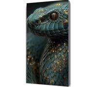 Diamond Painting Animal Diamond Art Kits Adults, Snake Crystal Art Kits for Adults DIY 5D Square Drill Gem Dots Embroidery Paintings Crafts Picture, Gifts for Women, Home Wall Decor 28x56in pz7-u4