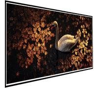 Diamond Painting Animal Large Diamond Art Kits Adults 90x210cm Swan Crystal Art Kits for Adults, DIY 5D Square Full Drill Rhinestone Embroidery Crafts Gem Piantings for Home Wall Decor Gifts w-3285