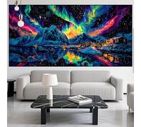 Diamond Painting Aurora Diamond Art Kits Adults/Beginners,5D DIY Large Diamont Picture Mountain Full Drill Gem Art Crystal Embroidery Mosaic Canvas Painting Numbers kit,Home Decor Gifts 36x98in LK-824