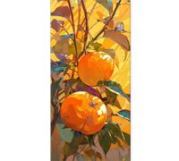 Diamond Painting Autumn Diamond Art kits Adults , DIY Gem Art Painting kit Fruit Full Drill Square Crystal Embroidery Cross Stitch , Mosaic Pictures Arts and Crafts, Wall Decor Home 100x200cm A-U1219