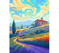Diamond Painting Autumn Diamond Art Landscape Gem Art Paint by Numbers 40x60cm,2026 Full Drill Crystal Cross Stitch kits for Adults Arts and Crafts for Adults Christmas Halloween Decoration, Wjj-848
