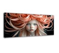 Diamond Painting Beauty, 5D Diamond Art Kits Adults, DIY Full Drill Crystal Art Embroidery Kit for Beginners, Cute Paint by Numbers for Adults, Gifts for Women Mum, Home Decoration 20x40cm 0C-802