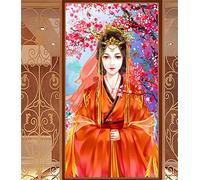 Diamond Painting Chinese Classical Bride Diamond Art for Adults 12x24in/30x60cm Large Size Cross Stitch by Number Kits, DIY 5D Diamond Dots Full Drill Embroidery Pictures Crystal Art Craft Home Decor