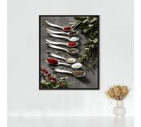 Diamond Painting Cooking Diamond Art Kits Adults, Desert Oasis Full Drill Crystal Art Kits for Adults, Cross Stitch Embroidery Crafts Pictures, for Home Wall Decor, Gifts (32x40 inch) PJY9 0-K