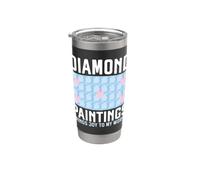 Diamond Painting Crafting Gear Embroidery Diamond Painter Stainless Steel Insulated Tumbler