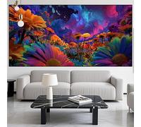 Diamond Painting Daisy Diamond Art Kits Adults/Beginners,5D DIY Large Diamont Picture Landscape Full Drill Gem Art Crystal Embroidery Mosaic Canvas Painting Numbers kit,Home Decor Gifts 36x72in LK-776