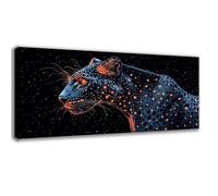 Diamond Painting Dream, 5D Diamond Art Kits Adults, DIY Full Drill Crystal Art Embroidery Kit for Beginners, Leopard Paint by Numbers for Adults, Gifts for Women, Home Decoration 20x40cm 0C-812