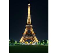 Diamond Painting Eiffel Tower Diamond Art Kits Adults, Paris Crystal Art Kit for Adults Kids DIY 5D Round Full Drill Gem Dots Rhinestone Embroidery Crafts Picture, Home Wall Decor Gifts 30x40cm r9-066