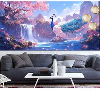 Diamond Painting Fall 16x15844in,Peacock Diamond Art kits Adults,DIY Crystal Art Paint by Numbers Beginner Embroidery Gem Painting Mosaic Craft Canvas kits for Adults,Home Decoration Gift Women LT-660