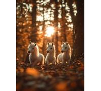 Diamond Painting Fall Diamond Art Kits Adults, Animal Crystal Art Kit for Adults Kids DIY Square Full Drill Gem Dots Embroidery Crafts Picture Beginners, Gifts for Women, Home Wall Decor 70x95cm g9-R4