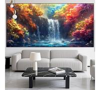 Diamond Painting Fall Diamond Art Kits Adults/Beginners,5D DIY Large Diamont Picture Tree Full Drill Gem Art Crystal Embroidery Mosaic Canvas Painting Numbers kit,Home Decor Gifts 24x72in LK-748