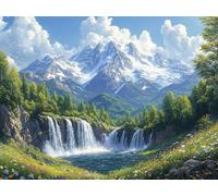 Diamond Painting Fall Large Diamond Art Kits Adults 30x20cm, Landscape Crystal Art Kits for Adults Beginners, 5D Full Drill Dimond Crystal Crafts, Dimond Painting for Home Wall Room Decor, Model 790