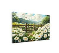 Diamond Painting Farm Diamond Art Butterfly Kits Adults, DIY 5D Round Full Drill Crafts for Kids Beginner, Crystal Cross Stitch Gem Art Canvas Painting Kits for Home Wall Decor Gifts 30 x 40 cm N6-638