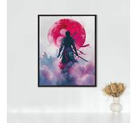 Diamond Painting Figure Art Diamond Art Kits Adults, Warrior Full Drill Crystal Art Kits for Adults Beginners, Cross Stitch Embroidery Crafts Pictures, for Home Wall Decor, Gifts 28x38 inch PJY9 8-2