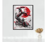 Diamond Painting Figure Art Diamond Art Kits Adults, Warrior Full Drill Crystal Art Kits for Adults Beginners, Cross Stitch Embroidery Crafts Pictures, for Home Wall Decor, Gifts (32x40 inch) PJY9 6-5