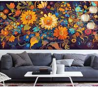 Diamond Painting Flower 20x5496in,Plant Diamond Art Kits Adults,DIY Crystal Art Paint by Numbers Beginner Embroidery Gem Painting Mosaic Craft Canvas Kits for Adults,Home Decoration Gift Women LT-342