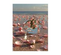 Diamond Painting Flower Diamond Art Kits Adults, Landscape Crystal Art Kits for Adults DIY 5D Full Drill Embroidery Cross Stitch Crafts Picture, Women Kids Gifts, Home Wall Decor 32x40 inch KSWF11